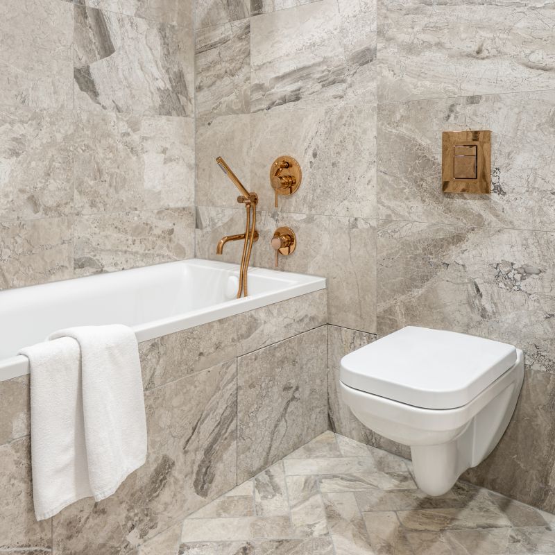 Luxurious Bathroom Floors